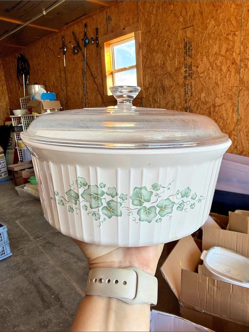 CorningWare Callaway Ivy Round Casserole Dish